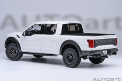 Ön Sipariş - 1/18 AUTOart Ford F-150 Raptor Supercrew 2019 (Oxford White)