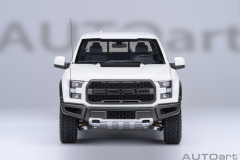 Ön Sipariş - 1/18 AUTOart Ford F-150 Raptor Supercrew 2019 (Oxford White)