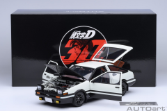 Ön Sipariş - 1/18 AUTOart Toyota Sprinter Trueno (AE86) “Project D” Final version 30th ann