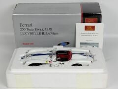 1/18 CMC Ferrari 250 Testa Rossa White #22 LucyBelle 1958 Le Mans - M086
