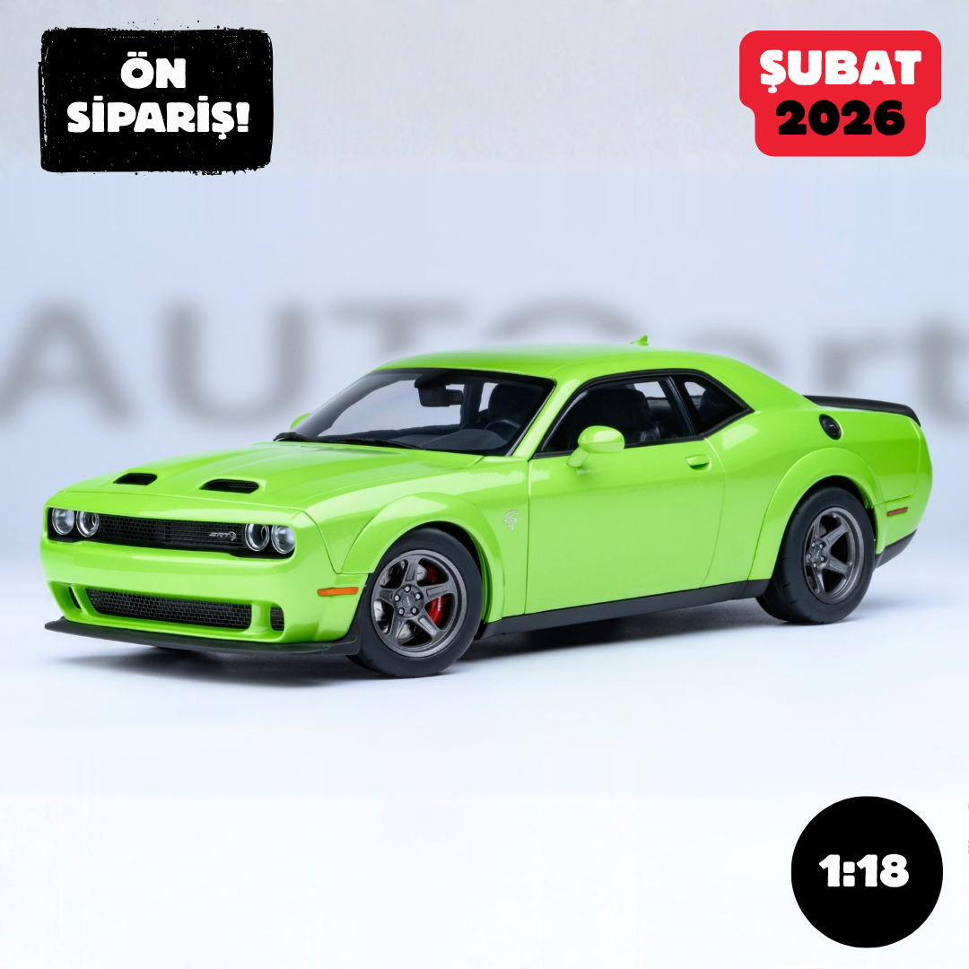 Ön Sipariş - 1/18 AUTOart Dodge Challenger SRT Superstock 2023 (Sublime)
