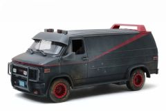 GREENLIGHT - GMC - VANDURA CARGO G.SERIES VAN WEATHERED VERSION 1983 - THE A-TEAM
