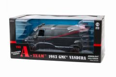 GREENLIGHT - GMC - VANDURA CARGO G.SERIES VAN WEATHERED VERSION 1983 - THE A-TEAM