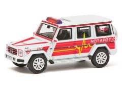 1/87 MHI Mercedes Benz G Notarzt, white/red