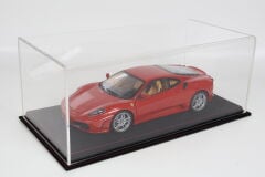LYRD BOX 1:18 ÖLÇEK BLACK SUEDE RED STITCH SERGİLEME STANDI – LY196