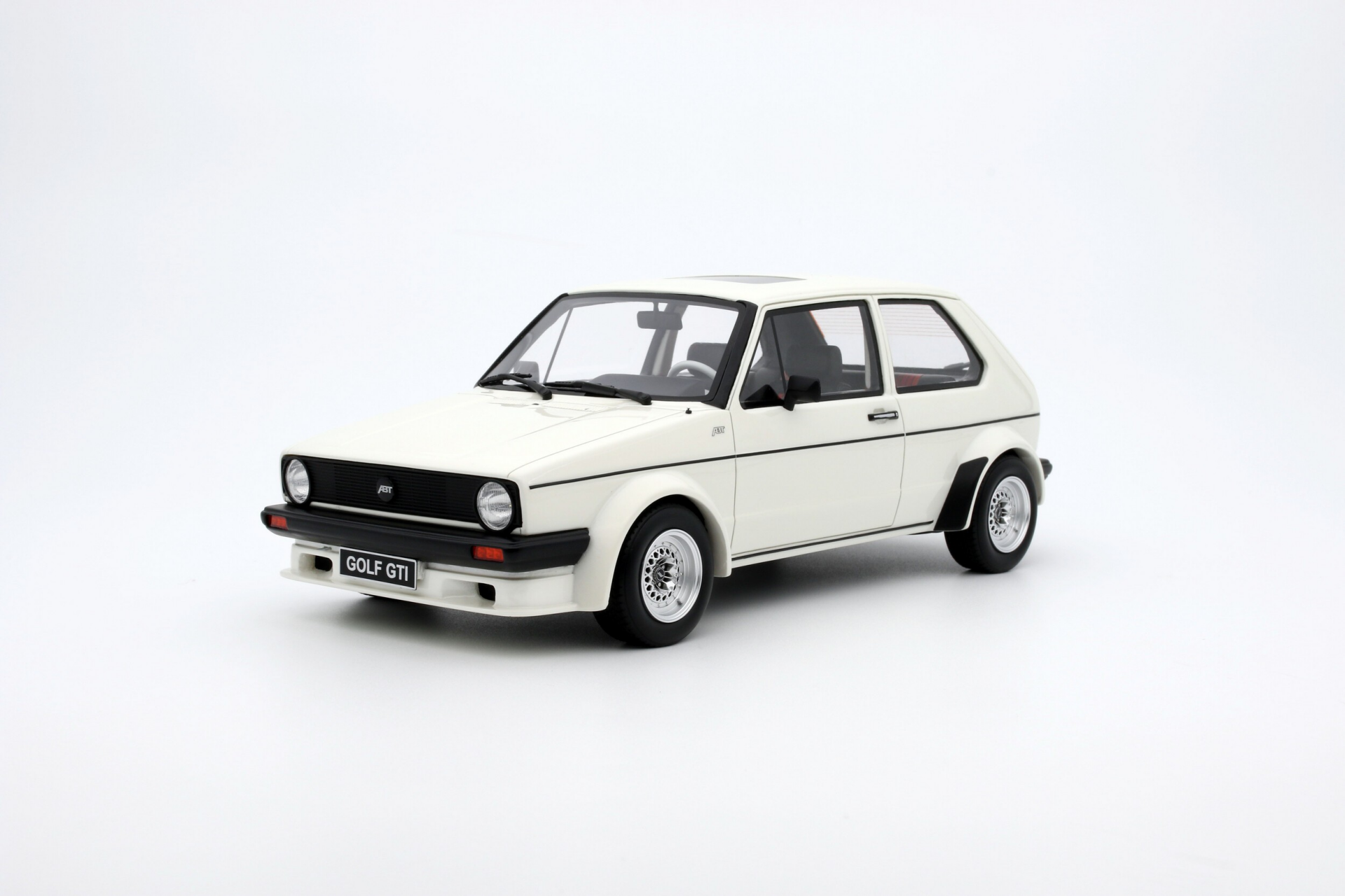 1/18 OTTO Volkswagen Golf GTI Mk1 ABT Alpine White 1982