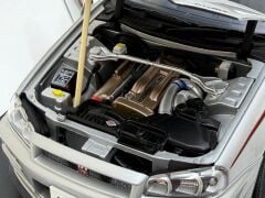 1/18 AUTOart Nissan SKYLINE GT-R R34 NISMO Z-TUNE Z2 SILVER - 80180B