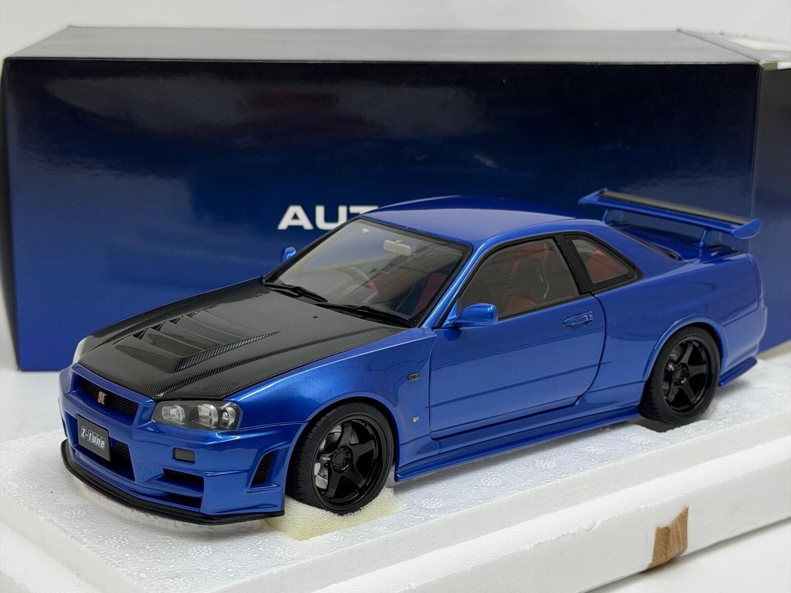 HATALI - 1/18 AUTOART - NISSAN - SKYLINE GT-R (R34) Z-TUNE 2002 - 77460