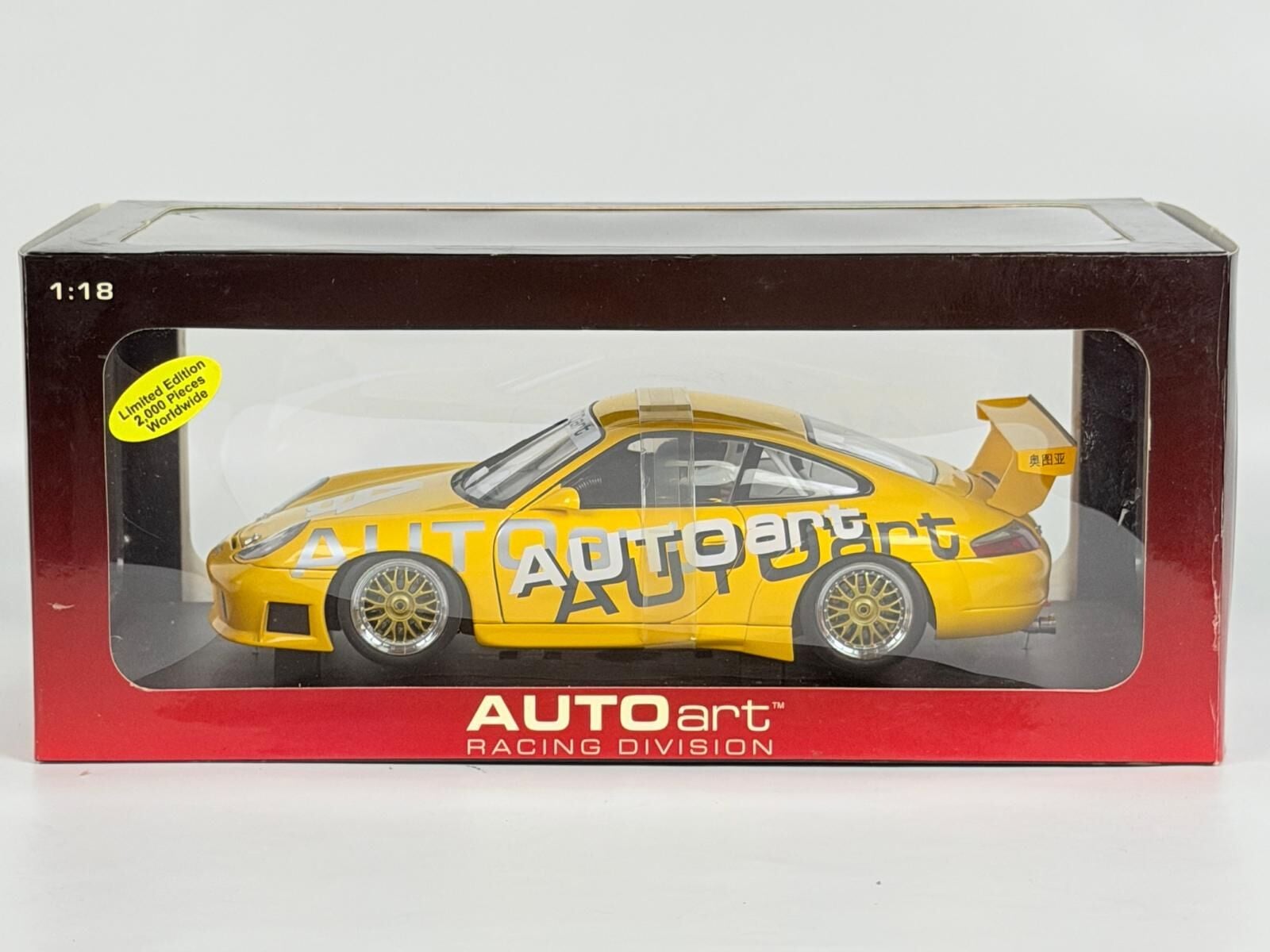 1/18 AUTOart Porsche 911 (996) GT3R Cup AUTOart edition - 80675