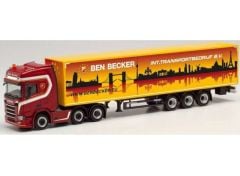 1/87 Scania CR 20 HD 6x2 G.Sz. Ben Becker (NL), red/yellow