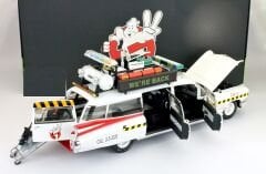 MATTEL HOT WHEELS - CADILLAC - SERIES-62 ECTO-1A GHOSTBUSTERS 2 1989