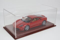 LYRD BOX 1:18 ÖLÇEK MAHOGANY RED SERGİLEME STANDI – LY999