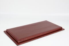 LYRD BOX 1:18 ÖLÇEK MAHOGANY RED SERGİLEME STANDI – LY999