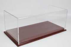 LYRD BOX 1:18 ÖLÇEK MAHOGANY RED SERGİLEME STANDI – LY999