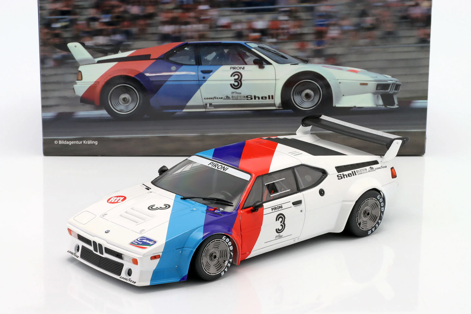 1/18 WERK83 - BMW - M1 PROCAR TEAM BMW MOTORSPORT N 3 PROCAR SERIES HOCKENHEIM 1979 D.PIRONI