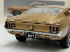 1/18 AUTOart 1967 Ford Mustang GT390 Fastback Metallic Gold - 72806