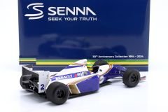 MINICHAMPS - WILLIAMS - F1 FW16 TEAM ROTHMANS RENAULT N 2 SAN MARINO GP DIRTY VERSION 1994 AYRTON SENNA