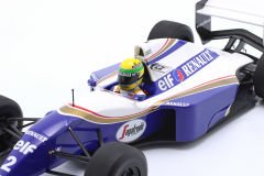 MINICHAMPS - WILLIAMS - F1 FW16 TEAM ROTHMANS RENAULT N 2 SAN MARINO GP DIRTY VERSION 1994 AYRTON SENNA