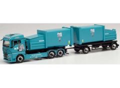 1/87 MAN TGX GM Pr.Hz. KS Containerdienst, light blue