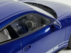 KUTUSUZ - 1/18 GT SPIRIT Porsche 911 (991) Carrera 4S 5M FANS BLUE - LIMITED - GT032