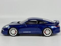 KUTUSUZ - 1/18 GT SPIRIT Porsche 911 (991) Carrera 4S 5M FANS BLUE - LIMITED - GT032