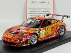 1/18 AUTOart Porsche 911 997 GT3 RSR Le Mans 2009 Asia #75 - 80972