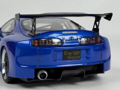 KUTUSUZ - 1/18 IGNITION TOYOTA SUPRA TOP SECRET GT300 (JZA80) Blue Metallic - IG2488-K