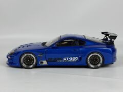 KUTUSUZ - 1/18 IGNITION TOYOTA SUPRA TOP SECRET GT300 (JZA80) Blue Metallic - IG2488-K
