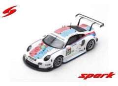 2019 Porsche 911 RSR Porsche GT Team #93 P. Pilet/E. Bamber/N. Tandy 3rd LMGTE Pro class 24H Le Mans *Resin Series*, white/blue/red