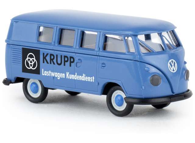 1/87 Volkswagen T1b *Krupp Lastwagen Kundendienst*, blue