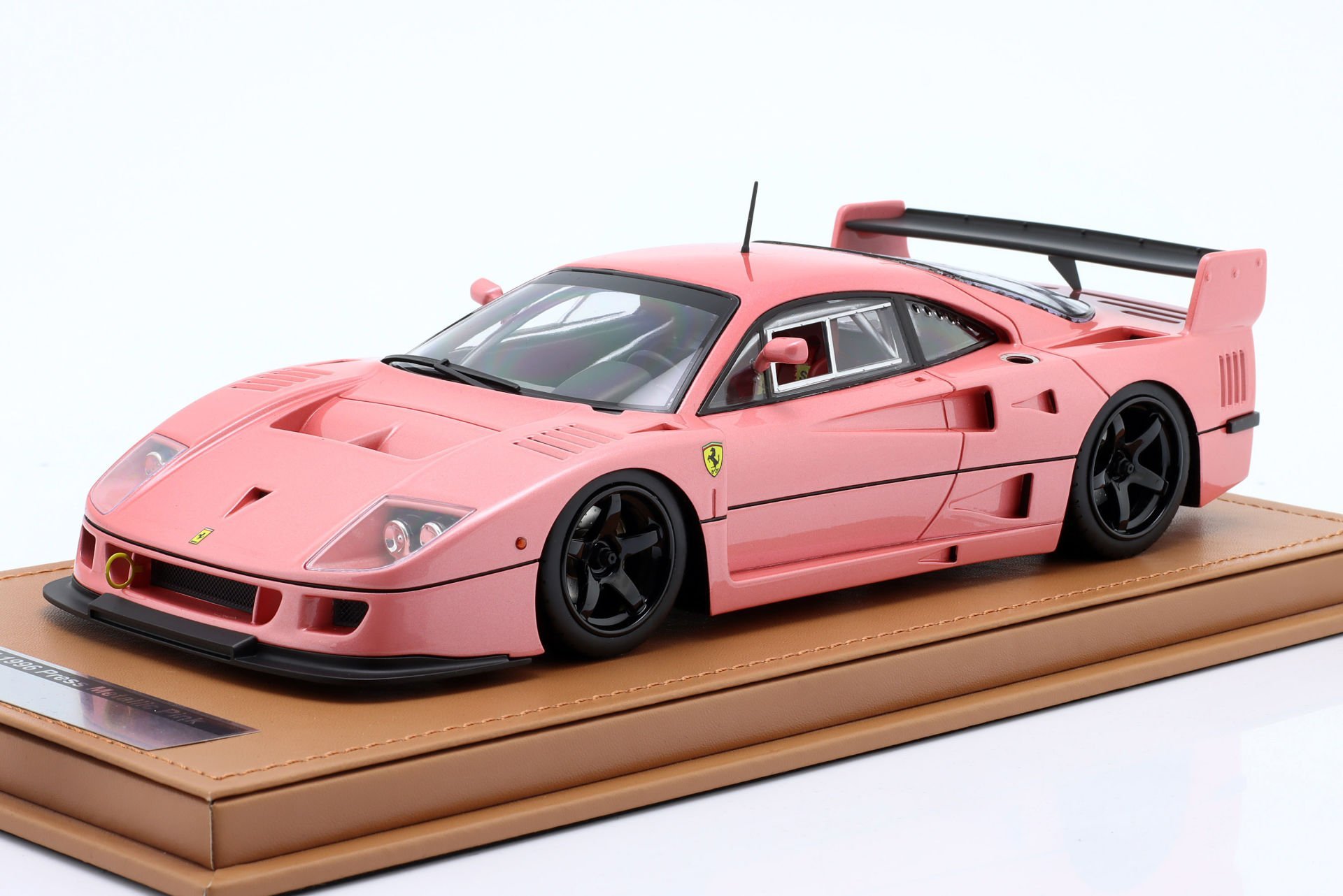 TECNOMODEL - FERRARI - F40 LM PRESS VERSION 1996 - WITH 5 SPOKE BLACK RIMS