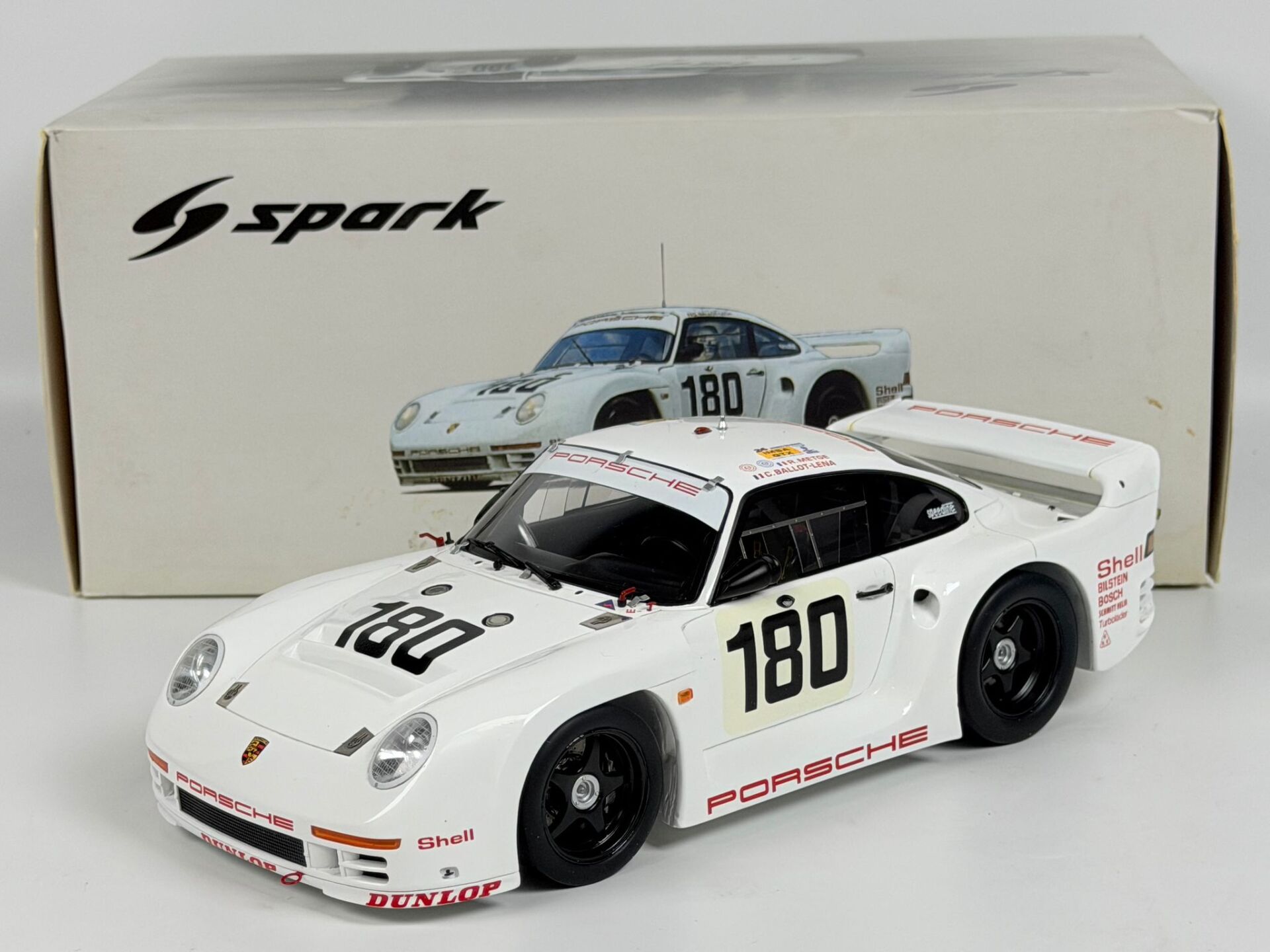 1/18 SPARK Porsche 959 type 961 Le Mans 1986 #180 - 18S048