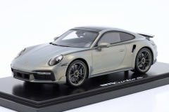 SPARK-MODEL - PORSCHE - 911 992 TURBO S COUPE 2020 - CON VETRINA - WITH SHOWCASE