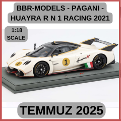 BBR-MODELS - PAGANI - HUAYRA R N 1 RACING 2021