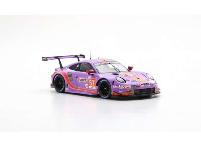 1/87 2020 Porsche 911 RSR #57 Team Project 1 24H Le Mans, J. Bleekemolen/F. Fraga/B. Keating, *Resin Series*, purple/orange