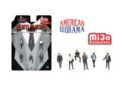 1/64 gentlemen's club, diecast figure's