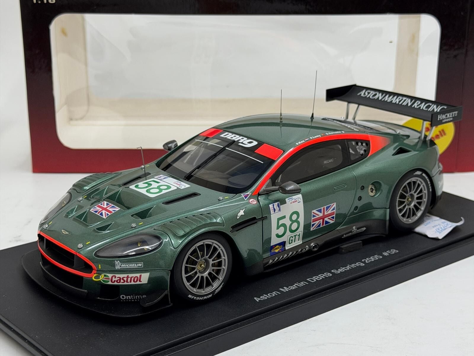 1/18 AUTOart Aston Martin DBR9 Sebring 2005 #58 - 80509