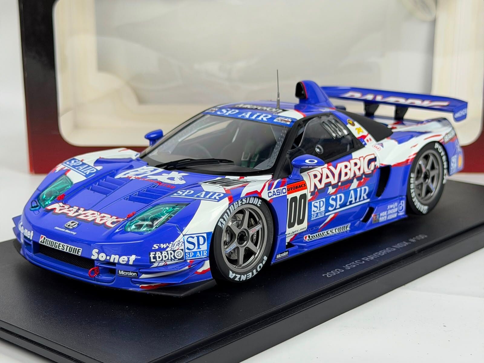 1/18 AUTOart Honda NSX JGTC 'Raybrig' #100 - 80398