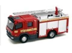 1/87 MC24 Mercedes Benz Atego Macau Fire Pumping Appliance, red/white