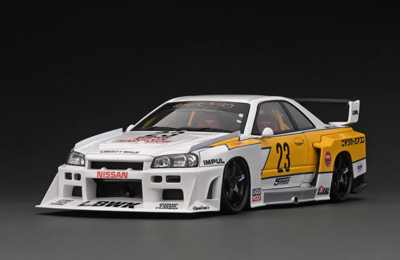 IG2704 ignition Model LB-ER34 SKYLINE With Mr.Kato LBWK Limited Background