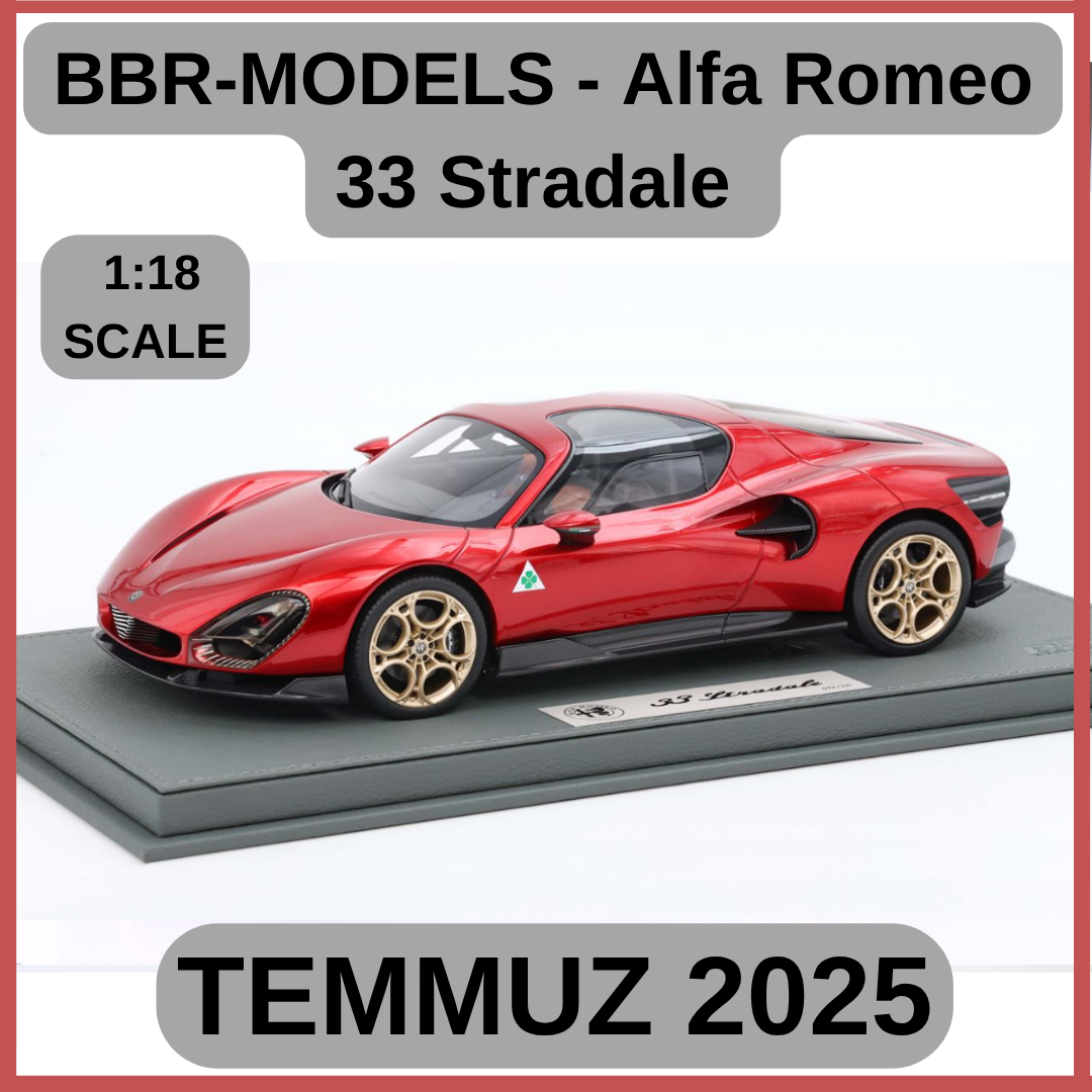 BBR-MODELS - Alfa Romeo 33 Stradale