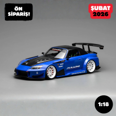 Ön Sipariş - 1/18 MOTORHELIX - HONDA - S2000 SPIDER HARD-TOP CLOSED J's RACING 2001