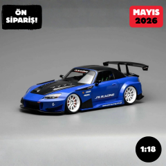 Ön Sipariş - 1/18 MOTORHELIX - HONDA - S2000 SPIDER HARD-TOP CLOSED J's RACING 2001