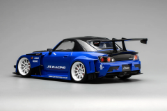 Ön Sipariş - 1/18 MOTORHELIX - HONDA - S2000 SPIDER HARD-TOP CLOSED J's RACING 2001