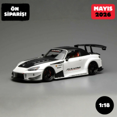 Ön Sipariş - 1/18 MOTORHELIX - HONDA - S2000 SPIDER HARD-TOP CLOSED J's RACING 2001