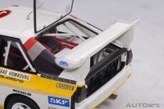 AUTOART - AUDI - QUATTRO SPORT S1 (night version) N 6 RALLY MONTECARLO 1986 H.MIKKOLA - A.HERTZ