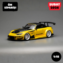 Ön Sipariş - 1/18 MOTORHELIX - HONDA - S2000 SPIDER HARD-TOP CLOSED J's RACING 2001