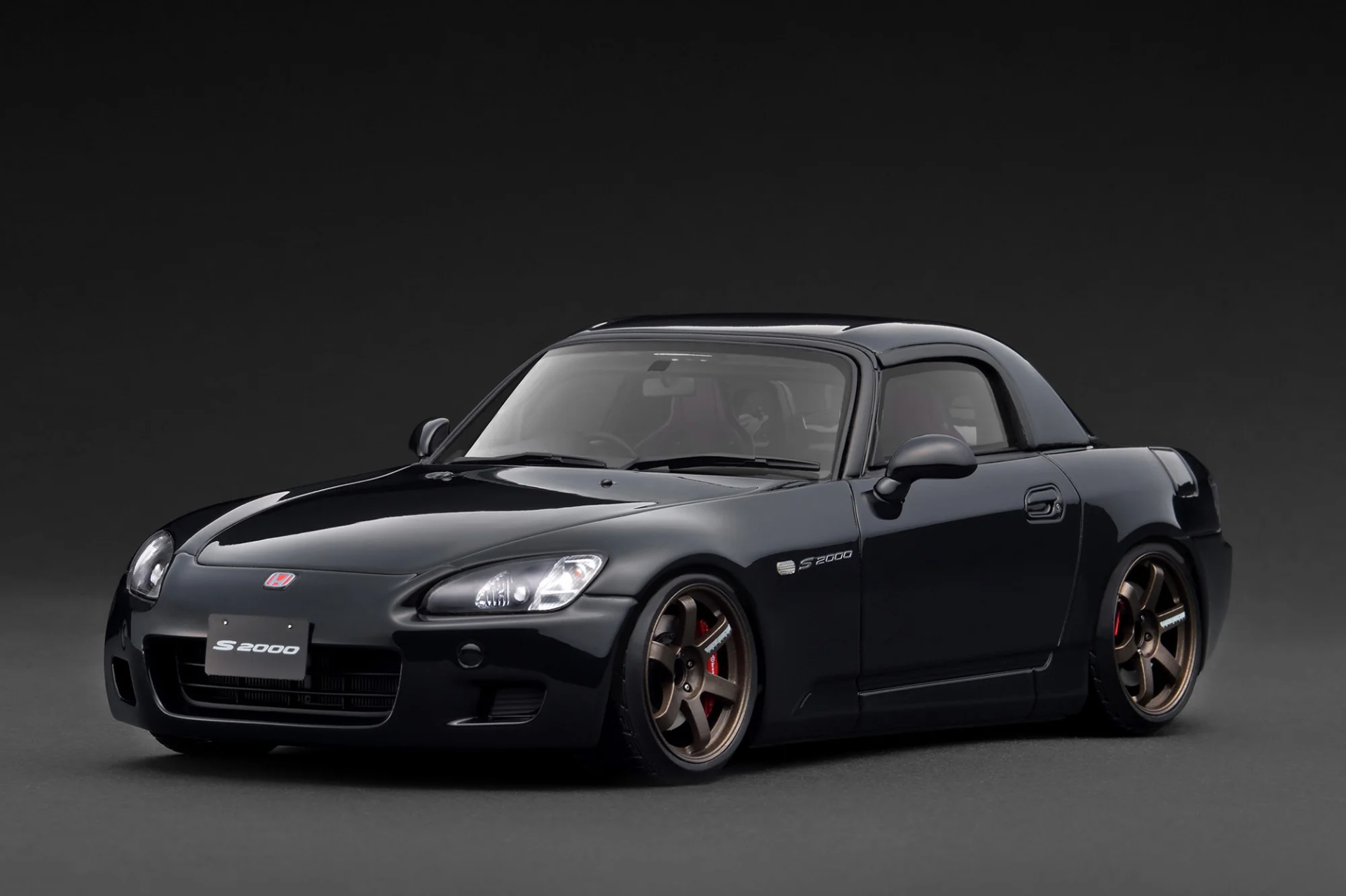 1/18 Ignition Honda S2000 (AP1) Black - IG3921