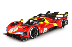 BBR-MODELS - FERRARI - 499P 3.0L TURBO V6 TEAM FERRARI AF CORSE N 50 LAUNCH EDITION 2022