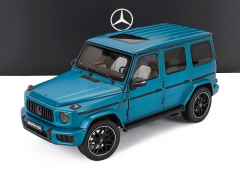 1/18 NZG Mercedes Benz G-Class G63 AMG (W465) 2025 Hyper Blue - B66961520